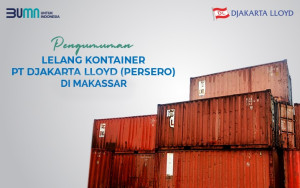 Pengumuman Lelang Container di Makassar Tahap I